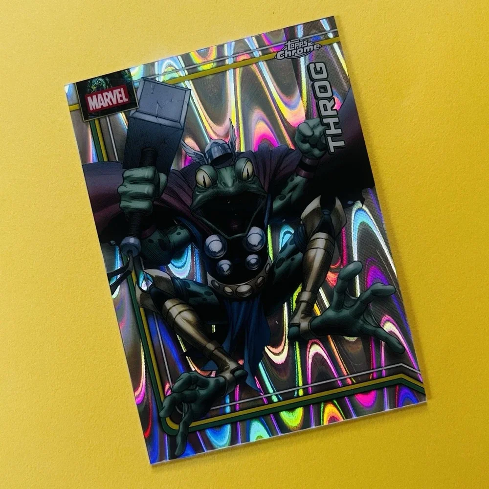 2026 Topps Chrome Marvel Throg #178 Ray Wave Refractor Parallel